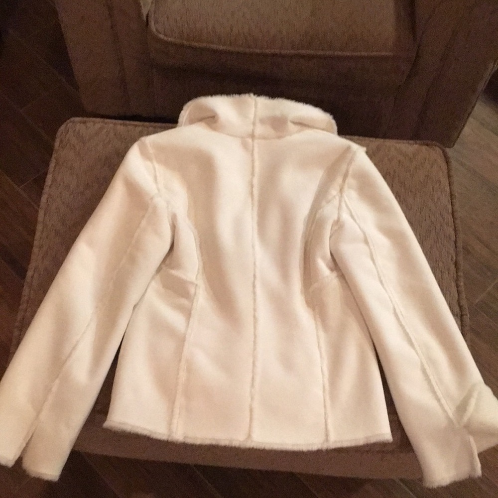 Winter White Shearling Jacket - image 5